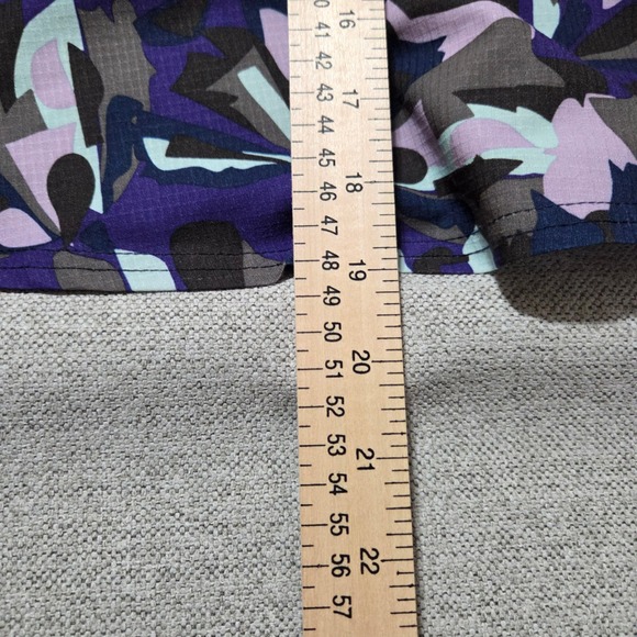 Title Nine Skort Purple Floral‎ Athletic Skirt Shorts Tennis Athletic Women's XL - Picture 7 of 7